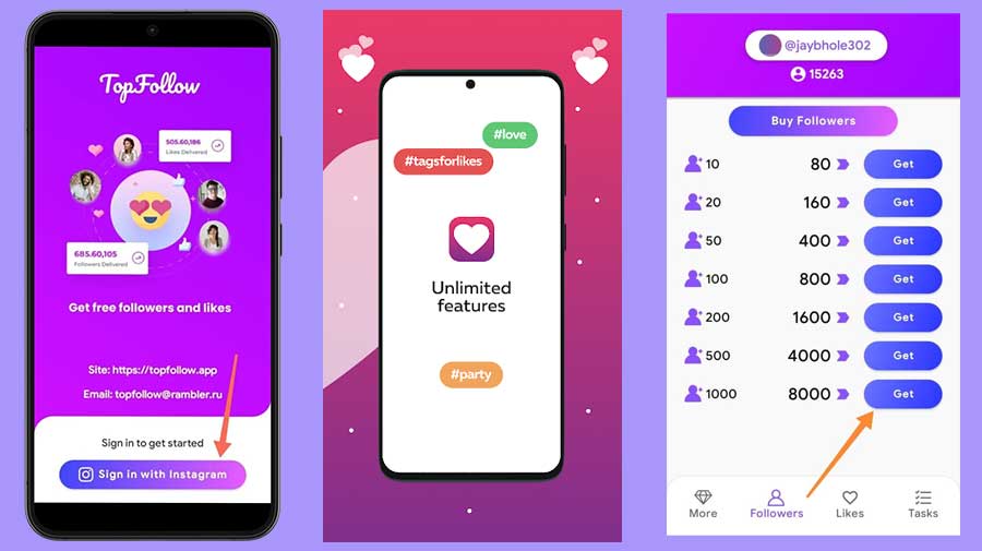 TopFollow APK Download
