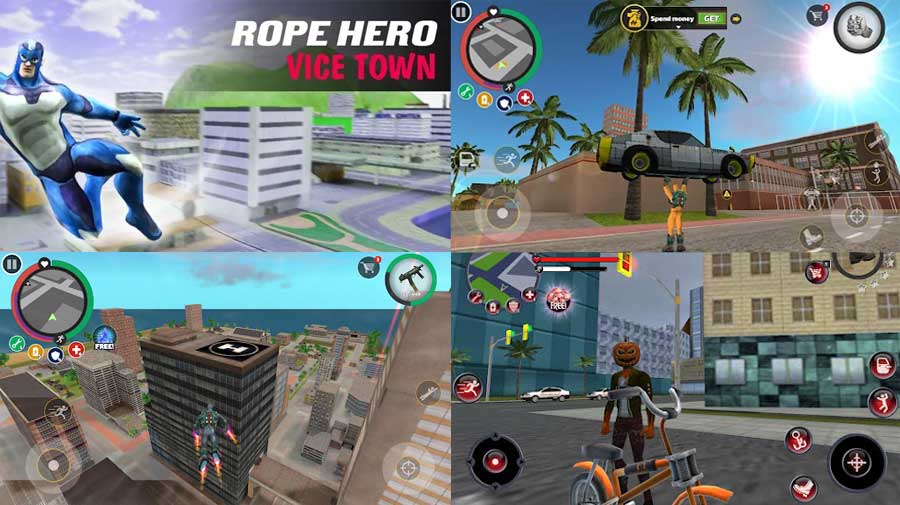 Rope Hero: Vice Town Mod APK Download